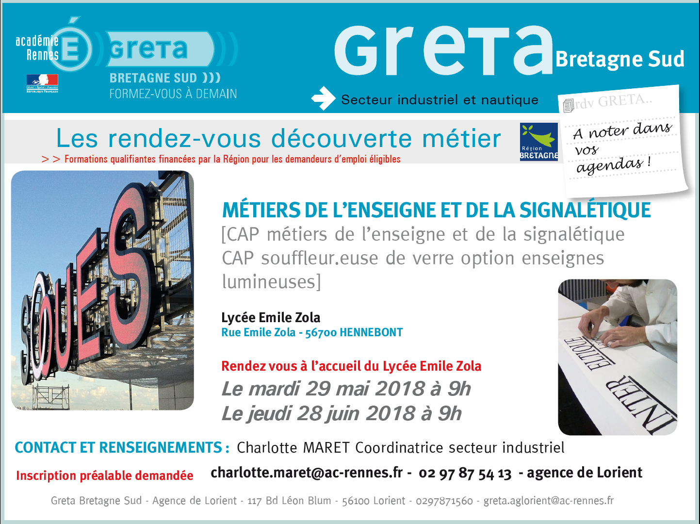 Formation continue des adultes - Greta Bretagne sud